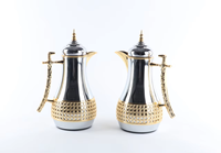 Pot Kopi Dallah Arab Keramik Logam Desain Trendi - Gaya Vintage Ramah Lingkungan Tutup Gagang Bentuk/Ukuran Warna Dapat Disesuaikan Kraft