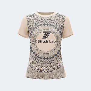 Camiseta de Mujer con Diseño Tribal, Manga Corta, Colores Sólidos, Estilo Urbano, Corte Regular, Precio Razonable, Último Diseño - Product Image 6