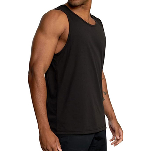 Camiseta sin mangas de algodón transpirable de secado rápido para hombre, Camiseta de punto sin mangas de estilo informal a precio competitivo 2026 - Product Image 1