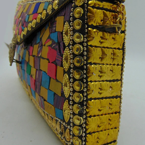 Trendy <b>Clutch</b> Purses Latest Collection Antique Metal Mosaic <b>Clutch</b> Bag Women Fancy Hand Bags for Party <b>Wedding</b> - Product Image 2