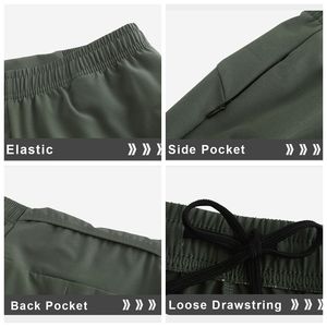 <b>Men</b> Jogging <b>Shorts</b> with <b>Elastic</b> <b>Waistband</b> Mesh Lining Quick Dry Fabric Lightweight Gym Training Custom - Product Image 2