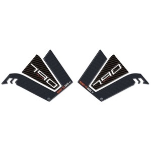 2 adesivi protettivi laterali in resina gel 3D compatibili con le motociclette KTM 790 DUKE - Product Image 2