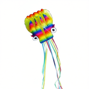 ของเล่นกลางแจ้ง Bdt Softkite แบบสายเดี่ยว *ปลาหมึก* พร้อมสายยาว 30 เมตร และหนวดขนาด 70x400 ซม. - Product Image 2