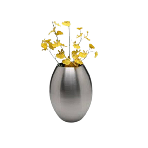 Maceta de diseño admirable en jarrón de flores martillado de metal, jarrón de tamaño y forma personalizados para uso en bodas - Product Image 4