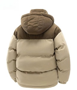 Custom Unisex Coated Puffer Jacket Waterproof Windproof <b>Camouflage</b> High Street OEM Wholesale Manufacturer - Product Image 2