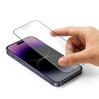 Lot de 3 protections d'écran en verre trempé à couverture intégrale pour iPhone 16 15 14 13 12 11 Pro 8 7 Plus X XS