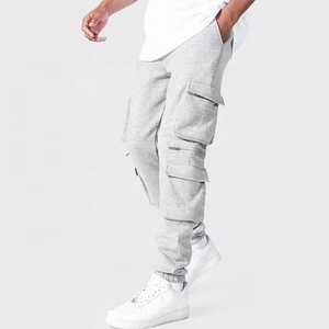 Automne hiver hommes Sport Jogging pantalon 300G haute qualité Baggy bas personnalisé Plus polaire coton pantalons de survêtement ample mi - Product Image 3