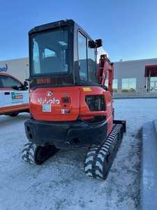 2023 Kubota KX033-4รถขุดขนาดมินิ3.3T ขนาดกะทัดรัดมีประสิทธิภาพชั้น4ดีเซลกับยืดได้กระบวยใช้ชิ้นส่วนเครื่องจักรก่อสร้าง - Product Image 5