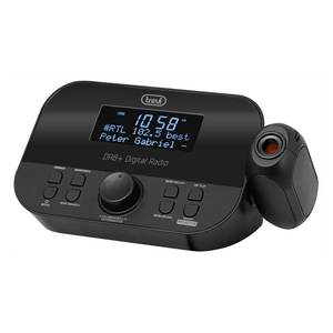 Black 0RC85D800 <b>DAB</b>+ Projection <b>Alarm</b> <b>Clock</b> Radio Home Product - Product Image 2
