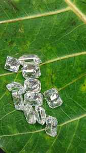 Diamants naturels réels de taille émeraude, taille coussin, VVS, VS, EF, pour la fabrication de bijoux - Product Image 3