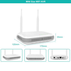 Mini NVR de 8 canales, sistema CCTV inalámbrico AI 3MP HD Audio PTZ, cámara IP, videovigilancia, sistema de seguridad WiFi, Kit Xmeye WiFi NVR - Product Image 4