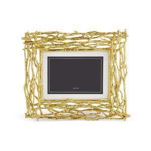 Luxury Horizontal BBrass Gold Twig Photo <b>Frame</b> Decorative Branch Style Couples <b>Picture</b> <b>Frame</b> Modern Handmade <b>Picture</b> Holder - Product Image 1