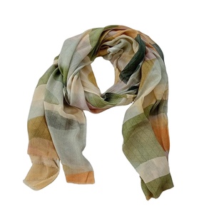 Designer 100% Modal Cotton Dazzling Abstract Digital Printed Brand New Embroidered Women's Shawls Innovative Soft <b>Scarves</b> Cheap - Product Image 1