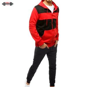 Pantalones de chándal de algodón 100% con logotipo personalizado para hombre, ropa deportiva activa de invierno con capucha, pantalones para correr al por mayor - Product Image 4