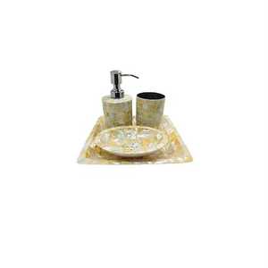 Juego de Decoración de Baño de Cinco Piezas de Nácar de Alta Calidad a Buen Precio al por Mayor, Estilo Moderno Personalizable - Product Image 4