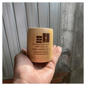 Bamboo <b>Cup</b> Bamboo material drinking <b>cup</b> for juice <b>smoothies</b> and takeaway beverage use Vietnam origin - Product Image 4