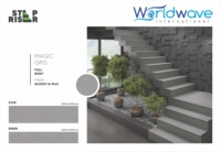 Carreaux de marche 1200x470mm Carreaux de porcelaine pour escalier 300x1200mm Escalier unique Attrayant Derniers modèles Épaisseur 12mm
