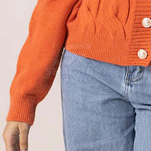 Cardigan pour femmes, tricot doux, manches longues, léger, chaud, décontracté, confortable, élégant - Product Image 4