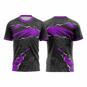 Camiseta de Fútbol Premium, Ropa Deportiva Resistente |   Impresión de Logotipos Personalizados |   Tela con Control de Humedad - Product Image 4