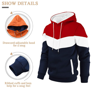 Custom Made Comfortable <b>Pullover</b> <b>Men</b> Long Sleeve Hoodie Most selling Different Design Best Price <b>Men</b> Hoodies - Product Image 4