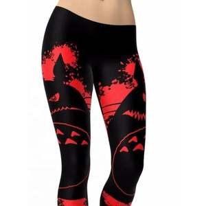 Leggings de Yoga para Mujer, Cintura Media, Color Sólido, Alta Elasticidad, Tela Sin Costuras de Spandex/Nailon, 220g, Transpirables, Cintura Elástica - Product Image 4