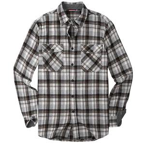 Customized Solid Color Flannel <b>Shirts</b> Light Weight Short Sleeve Custom Best Selling Hot Sale Low Price <b>Men's</b> Flannel <b>shirt</b> - Product Image 3