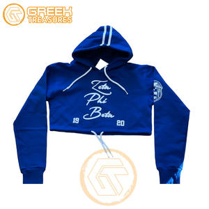 Zeta Phi Beta personnalisé sweat à capuche brodé en molleton de coton sororité pull de haute qualité vêtements grecs sweats à capuche pour femmes - Product Image 4