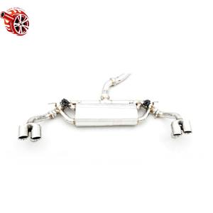 Puntas de Escape Catback para <span class=keywords><strong>BMW</strong></span> Serie 5 540 540i <span class=keywords><strong>G30</strong></span> G38 3.0T B58, Sistema de Escape Valvetronic de Dos Válvulas con Control Remoto, Pulido Espejo de 1.5mm - Product Image 2