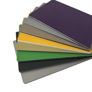 Paneles de Venta caliente Revestimiento de PE Panel compuesto de aluminio de 2-6mm de espesor ACP para muro cortina de gasolinera - Product Image 2