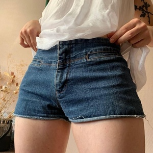 Shorts de Mezclilla para Mujer al por Mayor, Shorts de Mezclilla Cortos de Talla Grande, Shorts de Mezclilla Elásticos y Sexys para Mujer, Shorts de Mezclilla Azules para Mujer - Product Image 2