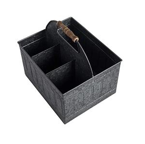 Ustensile de cuisine ovale de couleur ivoire noir mat support de rangement pour la décoration également en vrac - Product Image 4