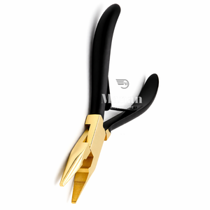 Pinzas para Extensiones de Cabello, Herramienta de Anillo Micro Nano, Herramienta de Prensado y Extracción, Agarre Antideslizante, Herramienta Profesional para Salón de Belleza - Product Image 5