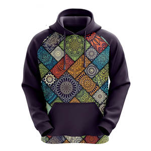 Sudadera con capucha de sublimación Premium para hombre, sudaderas con estampado de sublimación personalizada, sudaderas con capucha lisas, sudadera personalizada de moda - Product Image 1
