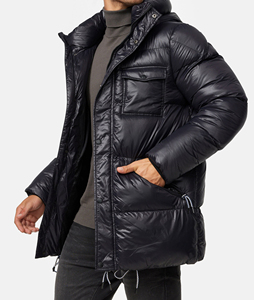 Vêtements d'hiver utilitaires d'extérieur pour hommes, veste à bulles personnalisée, veste chauffante, doudoune plus épaisse - Product Image 3