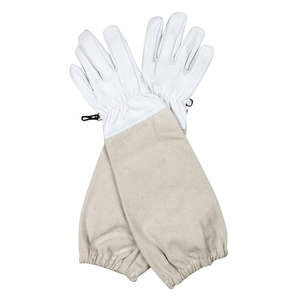 Meilleurs gants de protection apicole personnalisés avec logo, haute qualité, 100% cuir, prix de gros - Product Image 5