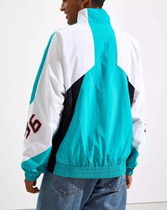 เสื้อแจ็คเก็ตกันลมไนลอนบล็อกสีคุณภาพดีที่สุดสำหรับผู้ชาย เสื้อผ้าลำลองกันน้ำแบบยับสำหรับผู้ชาย เสื้อแจ็คเก็ตสำหรับใส่ในฤดูร้อน - Product Image 2