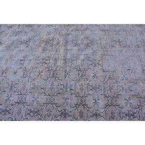 Tapis turc vintage 5x10ft Beige gris grande surface en laine Patchwork Rectangle Design abstrait support en latex pour tapis de chambre de couloir - Product Image 5