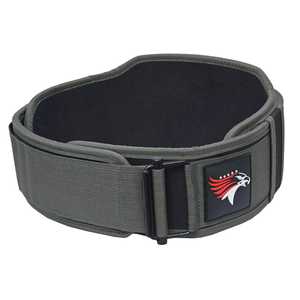 เข็มขัดยกน้ำหนักแบบล็อกเร็ว4นิ้วเข็มขัดพยุงหลังสำหรับออกกำลังกาย - Product Image 4