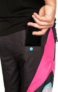 Pantalon coupe-vent en nylon léger imprimé de logo personnalisé tendance sombre pantalon de pluie décontracté taille haute broderie motif droit - Product Image 6