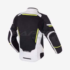 Chaqueta de Motocicleta Impermeable para Hombre Sapro, Estilo Urbano, Malla Balística Mate, Poliéster 600D, Cuello Alto, Cierre de Cremallera Frontal - Product Image 2