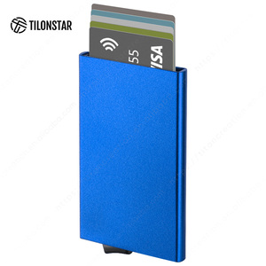 TILONSTAR TVC100 Multi-colors in Stock Smart Automatic RFID Blocking Metal Aluminum Pop up Credit ID Card Holders - Product Image 3