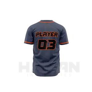 Nueva llegada Ropa deportiva Uniformes de béisbol duraderos a la venta-Jersey de secado rápido con conjunto de pantalones a juego - Product Image 4
