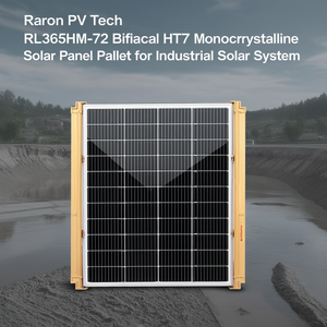 Panneau solaire monocristallin bifacial HJT Rarlon PV Tech RL365HM-72 pour système solaire industriel - Product Image 3
