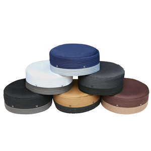 Meilleur chapeau Kufi traditionnel décontracté pour hommes Logo personnalisé Casquette de prière islamique multicolore Inspiré de l'automne en polyester pour le printemps Husn - Product Image 5