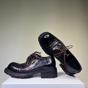 Botas de cuero de ingeniero y botas de cuero para hombre, estilo motero, botas de cuero genuino para motocicleta y uso casual - Product Image 4