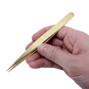 Chuyên Nghiệp Rất Mềm Thép Không Gỉ Thẳng Tip Không Từ Tính Brass horotec Đồ Trang Sức Làm Và Sửa Đổi Nhíp Bởi Kkz - Product Image 6