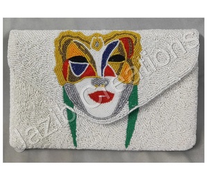 Bolso de mano tipo clutch con pedrería para mujer, con cadena y forro de algodón suave, ideal para fiestas, cenas o bodas, venta al por mayor. - Product Image 1