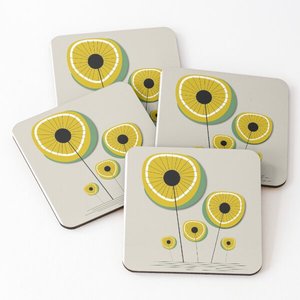 Best Quality Wood Over Printed Tea Cup Serving <b>Coasters</b> 4 Pieces <b>Set</b> Home <b>and</b> Kitchen <b>coaster</b> Hot Selling Slate <b>Coasters</b> - Product Image 1