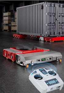 Zware-duty ijzeren stalen & kunststof elektrische vrachtwagen met afstandsbediening, 4x4 aandrijving, hoge capaciteit, universele wielen voor goederenvervoer - Product Image 5