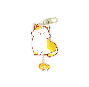 Kawaii Design Dreamy Anime Porte-clés Jouet Mica Irisé avec Décoration de Sac Mignon pour les Fans - Product Image 5